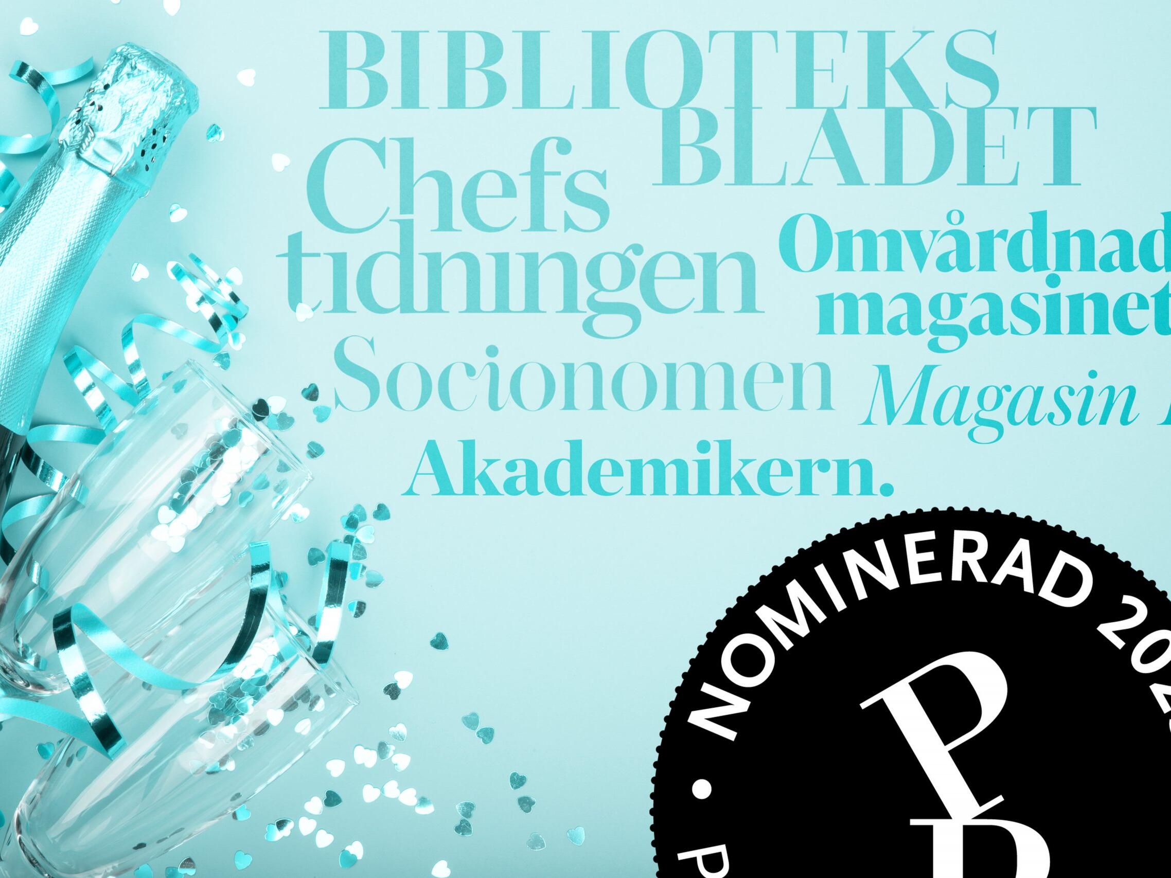 12 nomineringar till Publishingpriset för A4:s tidningar