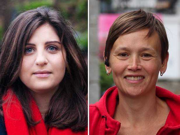 Carin Crona Fock och Katarina Gustafsson.